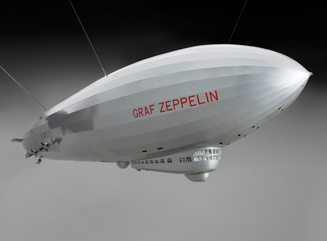 Graf Zeppelin model airship  1967