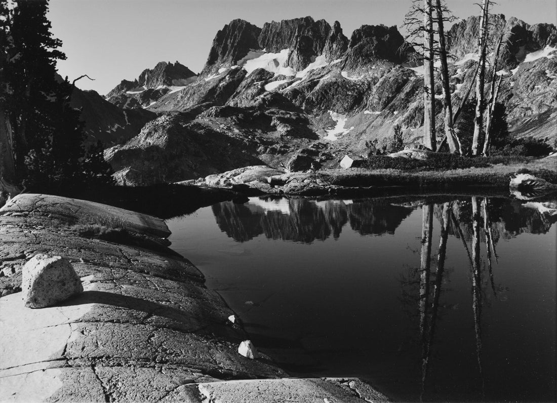 Minarets from Tarn above Lake Ediza, Ansel Adams Wilderness, California  1950  Philip Hyde (1921–2006)