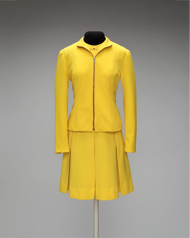 Hughes Airwest air hostess uniform and insignia