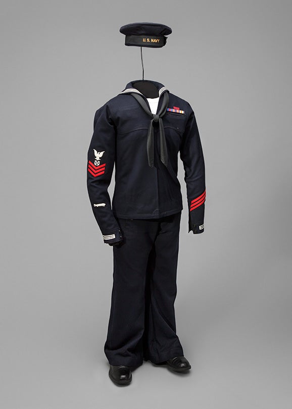 U.S. Navy petty officer first class airship crewman dress uniform  1930s