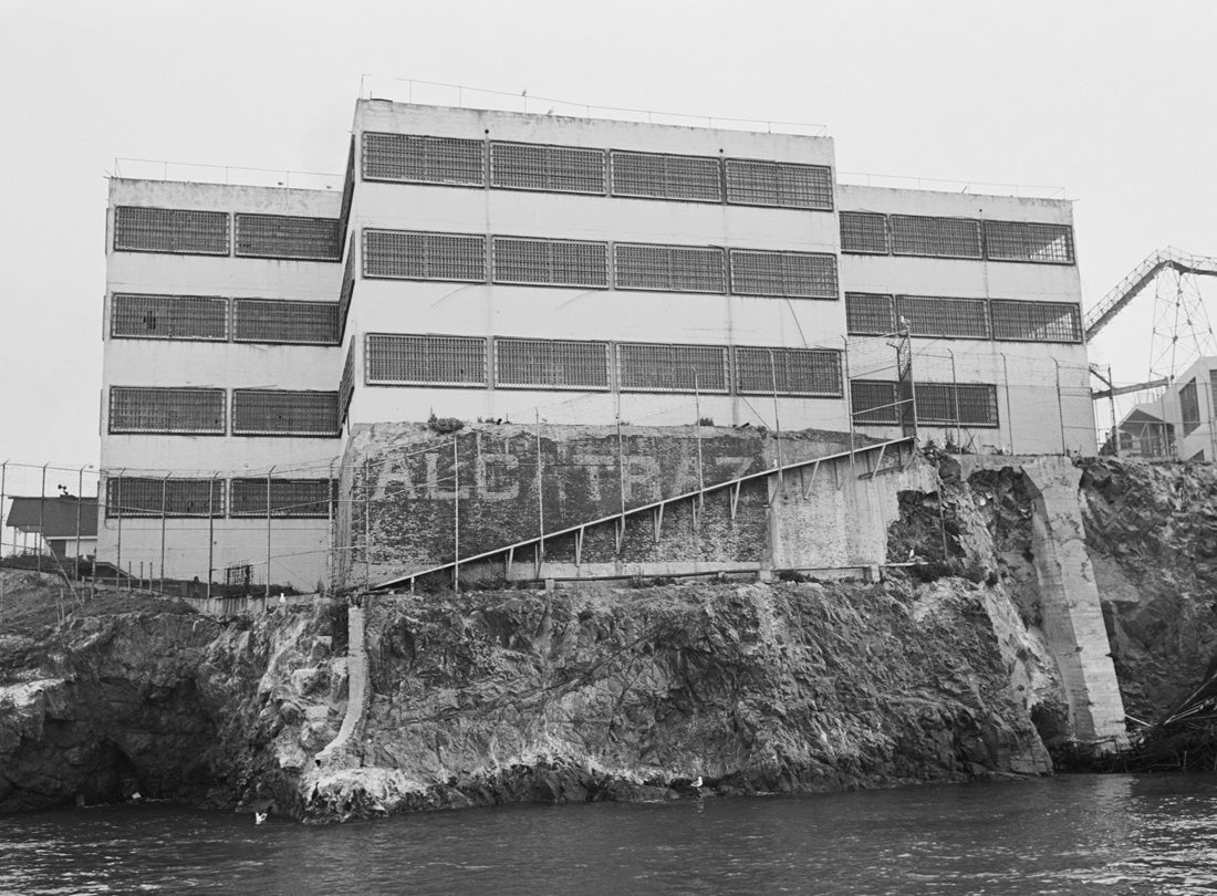 Model industries building, Alcatraz, San Francisco  1963