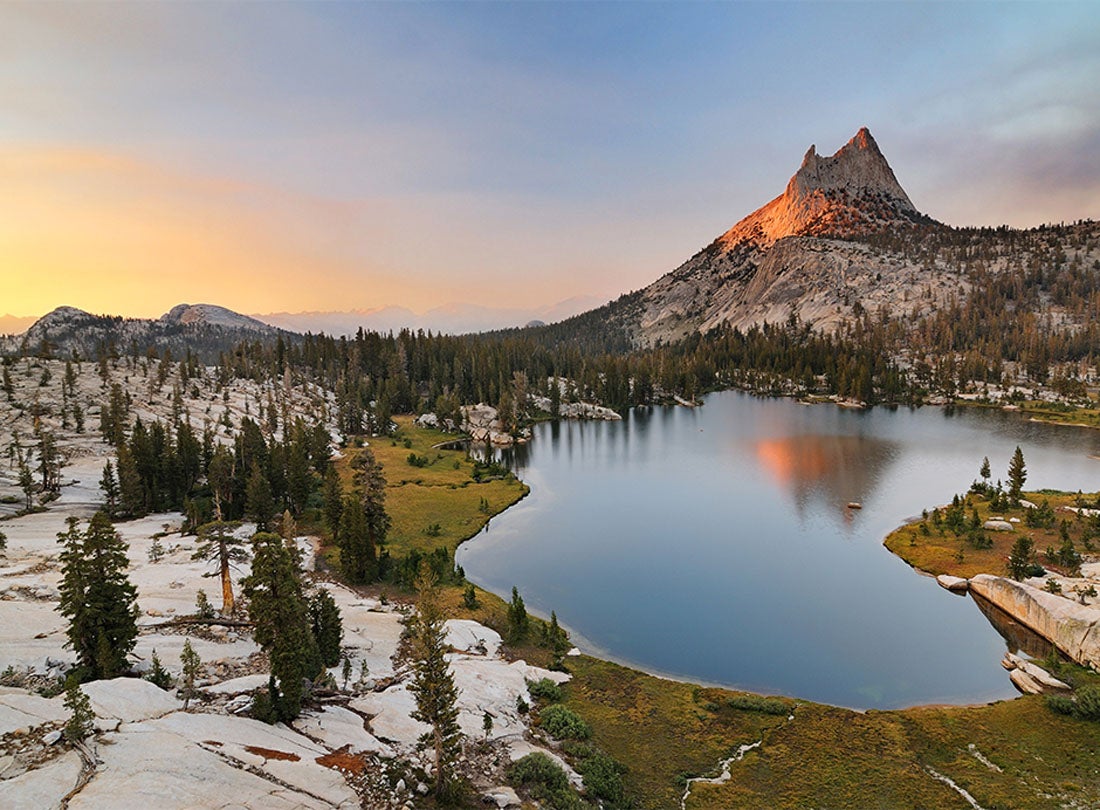 Cathedral Peak  2009 Upper Cathedral Lake, Yosemite National Park, California   Joshua Cripps (b. 1981) digital print Courtesy of the artist L2013.3191.010
