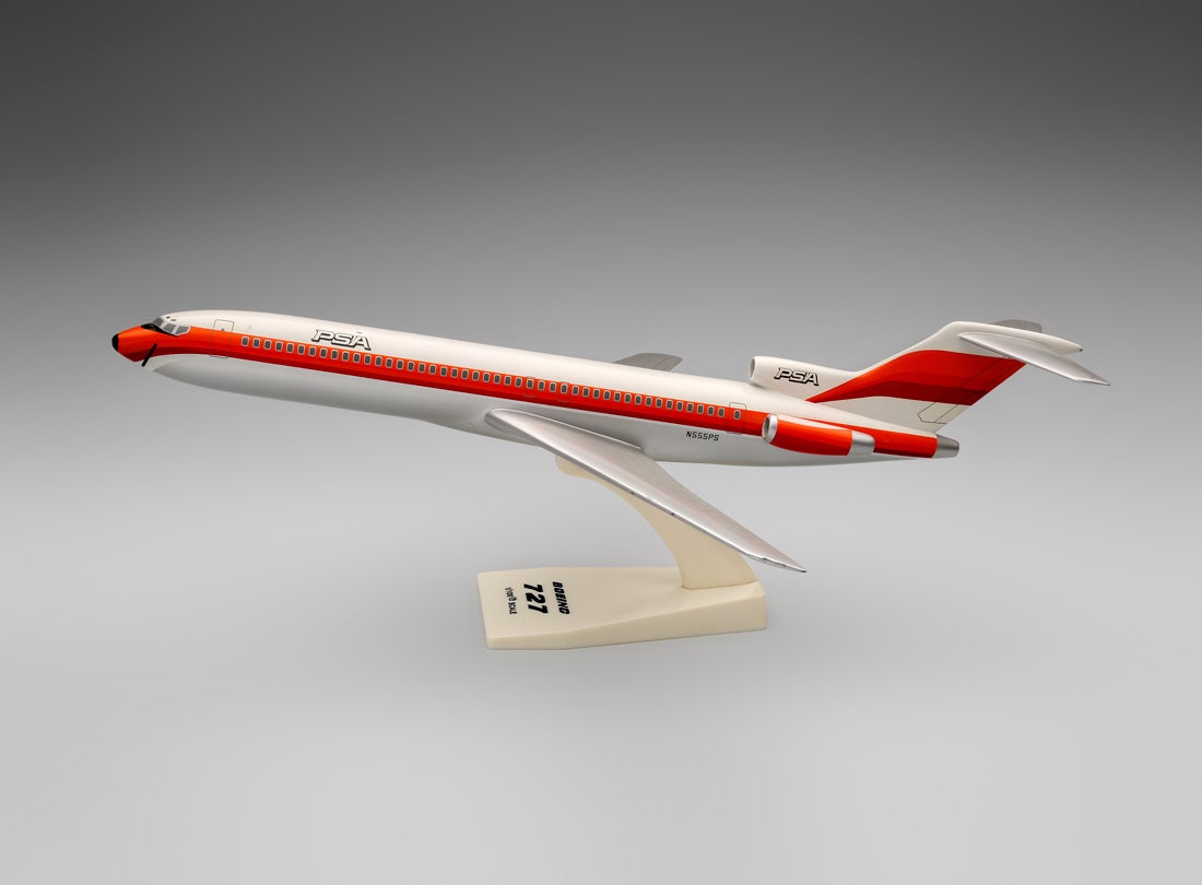 PSA (Pacific Southwest Airlines) Boeing 727 model