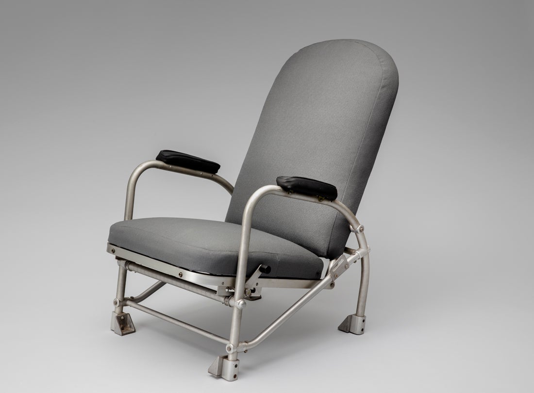 Douglas DC-3 airplane seat  c. 1943