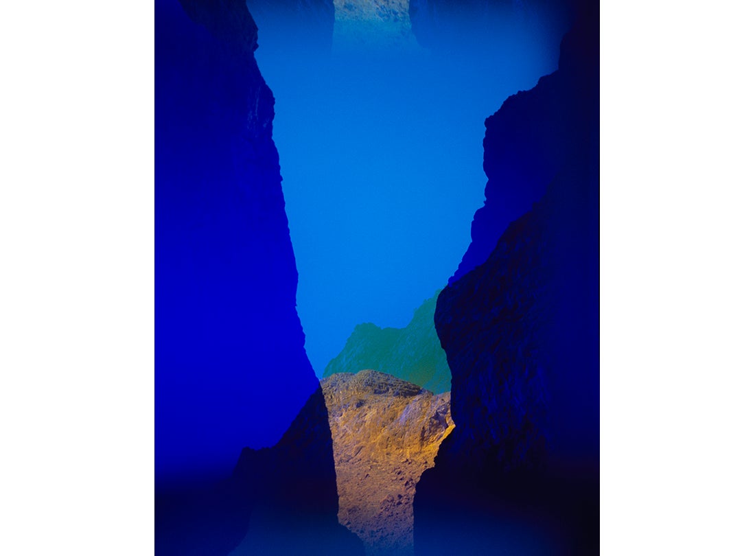 Todgha Gorge Aura, Morocco (Blue)  November 4, 2018, ~10:30am
