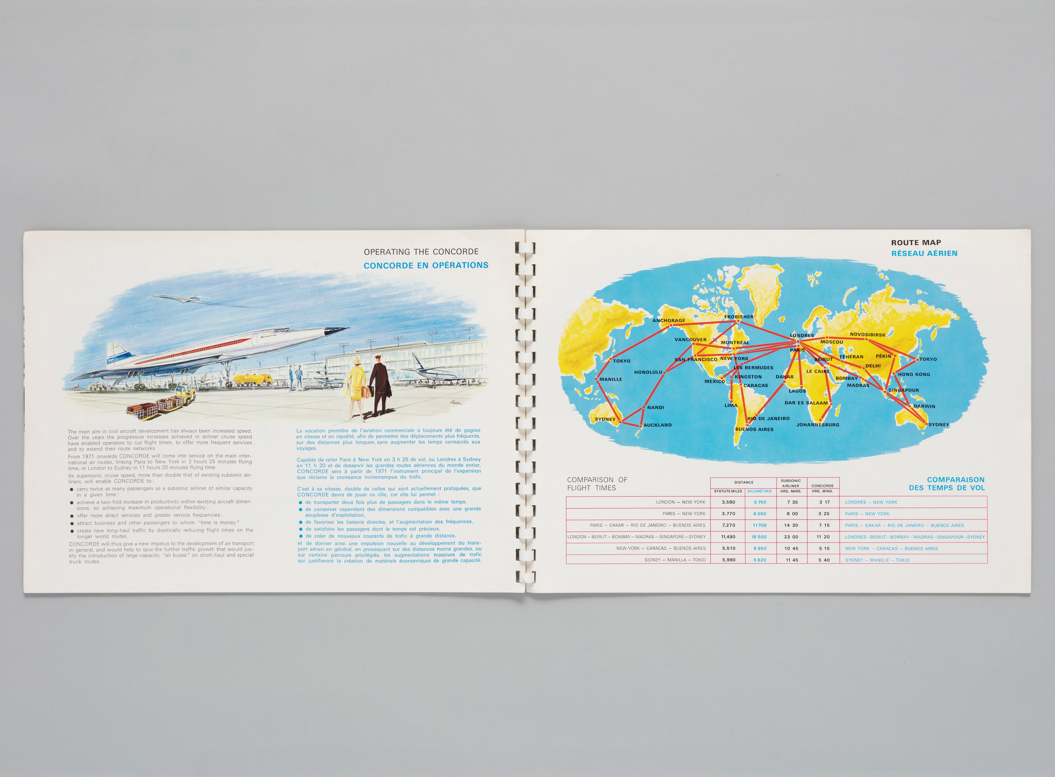 Concorde brochure  1967