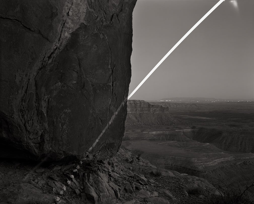 Chalk Moonrise, Muley Point, Utah  2015