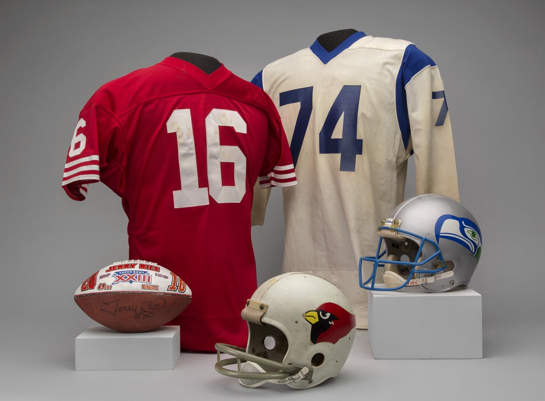 A selection of material representing the NFC West Division of the National Football League