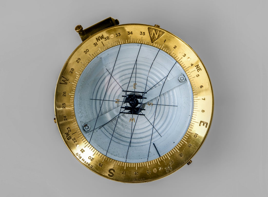 Mark II Aperiodic Compass from Fokker F.VII/3m Josephine Ford  1926