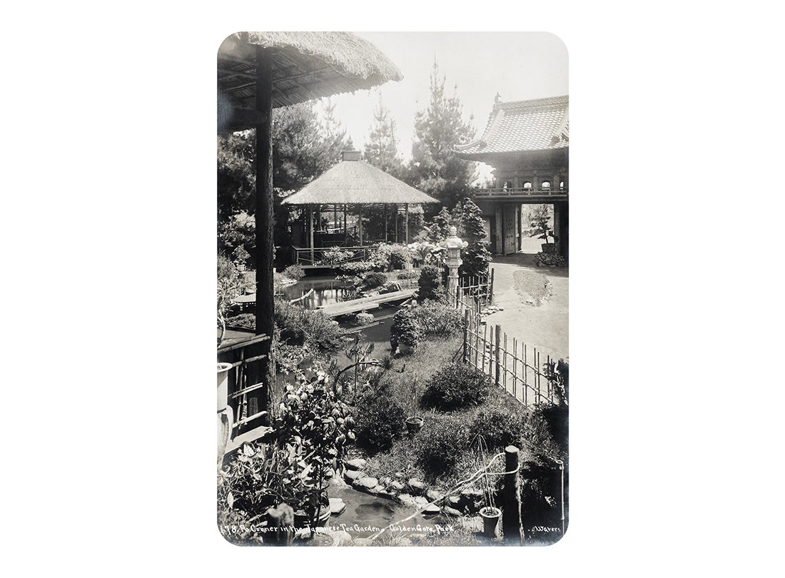 A corner in the Japanese Tea Garden, Golden Gate Park  c. 1896–1902