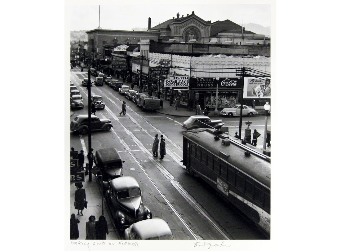 Looking South on Fillmore  1947