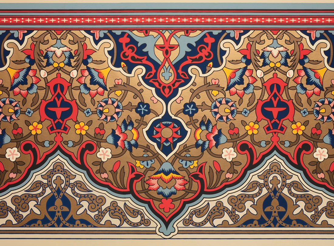 Persian fringe  2021 Bradbury & Bradbury Art Wallpapers