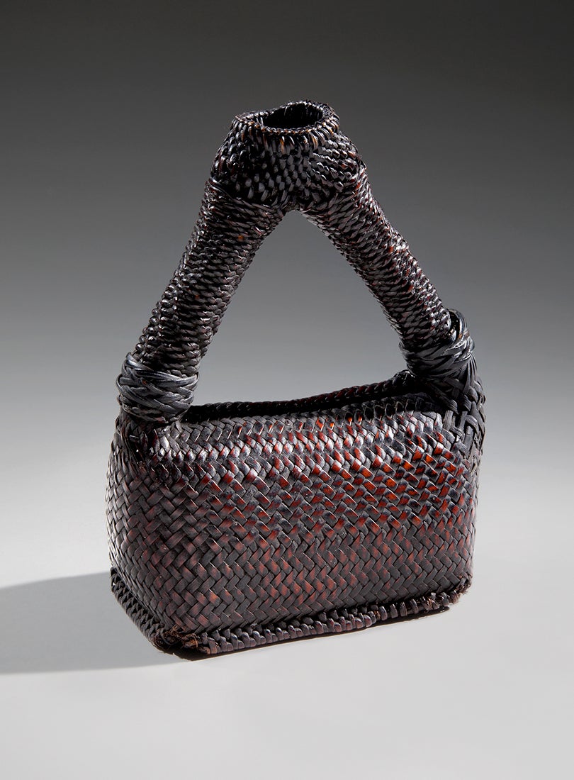 Basket for roasted unripe rice (kulikug)  20th century