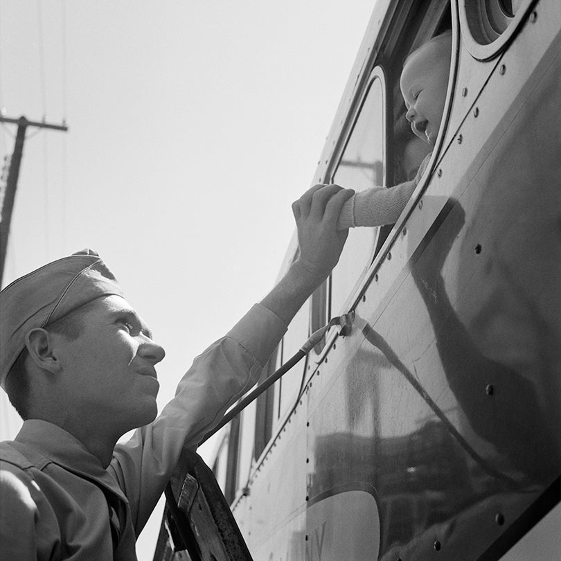 Bus trip from Knoxville, Tennessee, to Washington, D.C.  1943