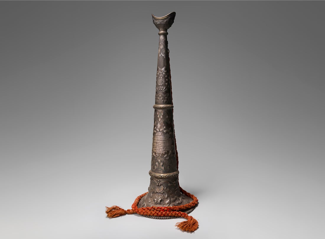 Presentation speaking trumpet 1853