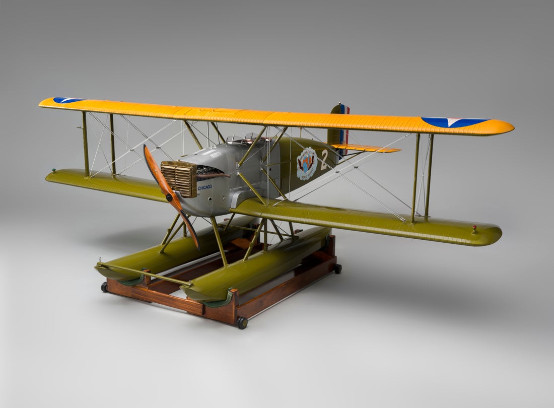 Douglas World Cruiser Chicago model aircraft  1974