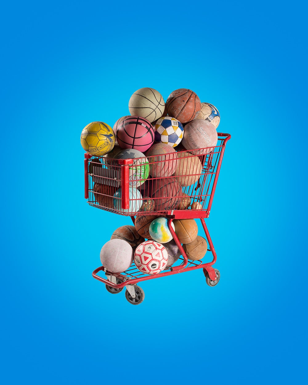Cart #4, Balls  2014