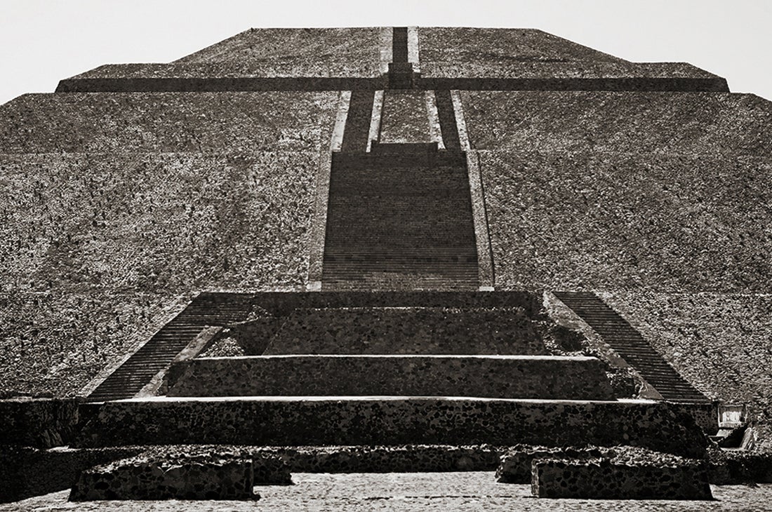 Pyramid of the Sun, Teotihuacan, Mexico  2010
