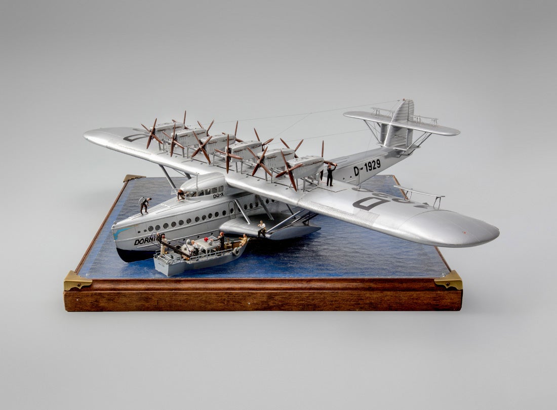 Dornier Do X monoplane flying boat airliner model aircraft  1985