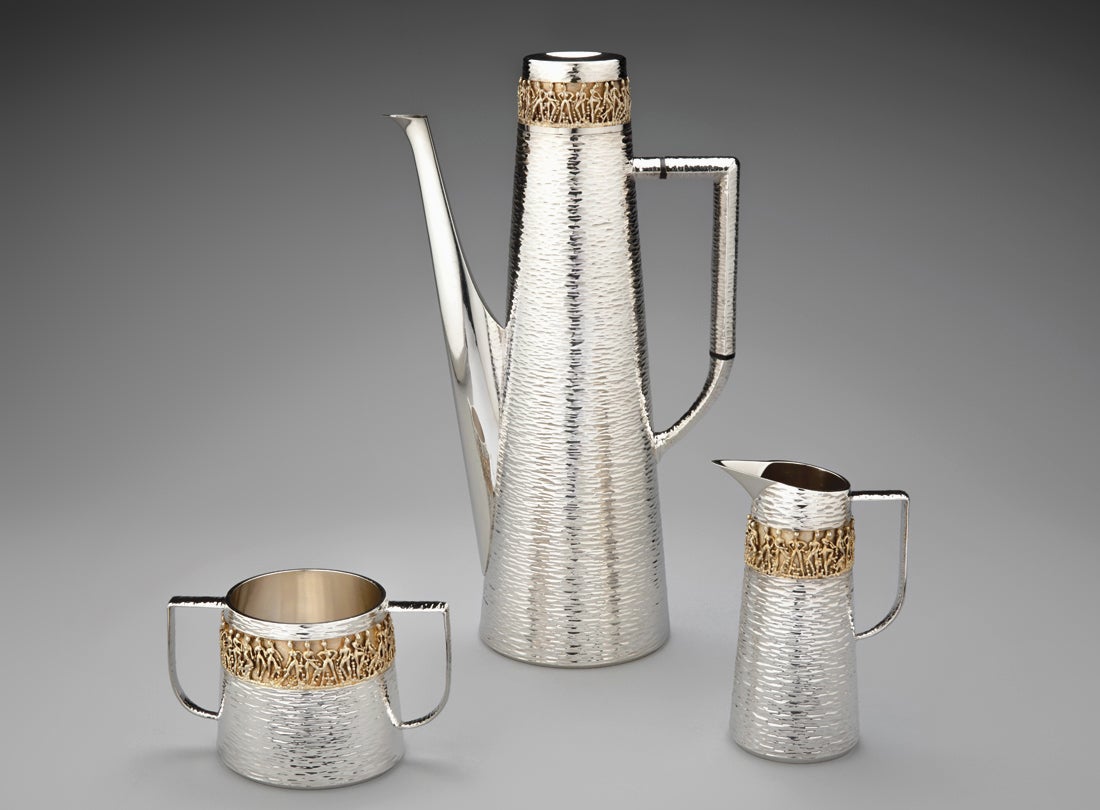 Figured coffee service 1975