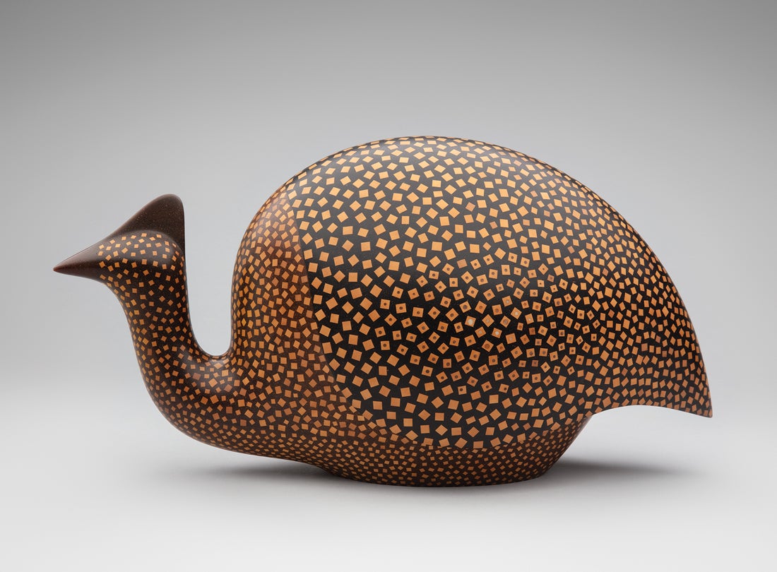 Guinea Fowl; Emile Norman 