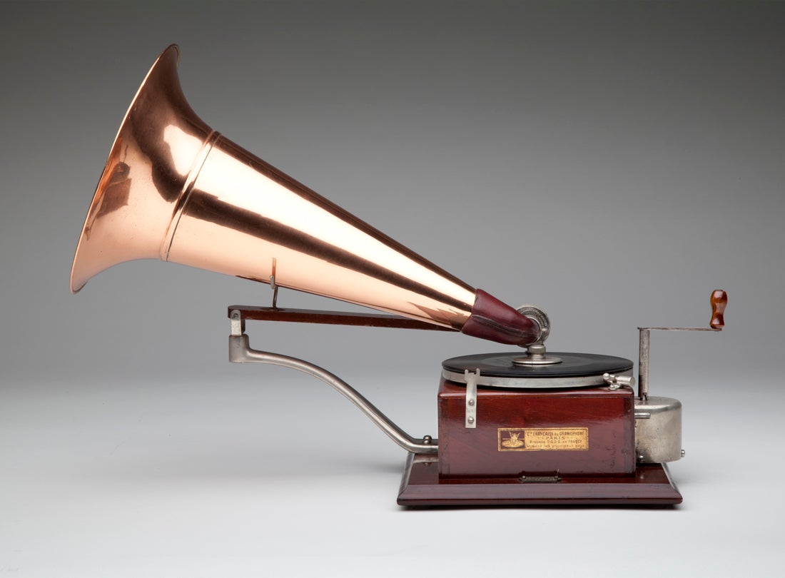 Berliner "Trademark" gramophone 1901