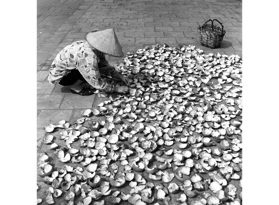 Orange-Peel Lady, Hanoi, Vietnam