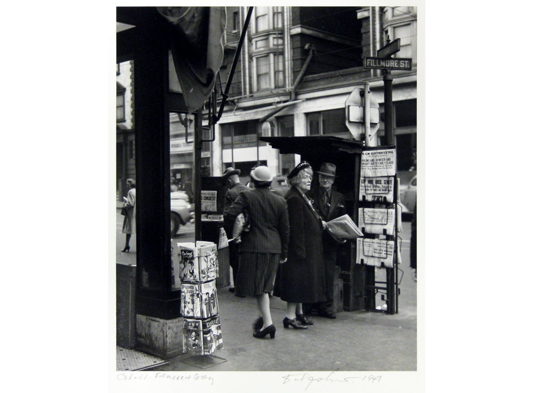 Shopper, Fillmore Street  1948