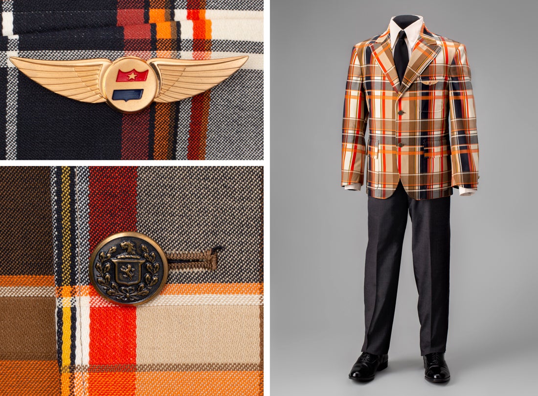 United Air Lines steward uniform  c. 1970