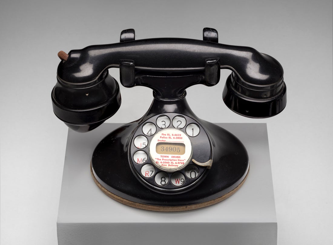 D Handset Mounting  1927