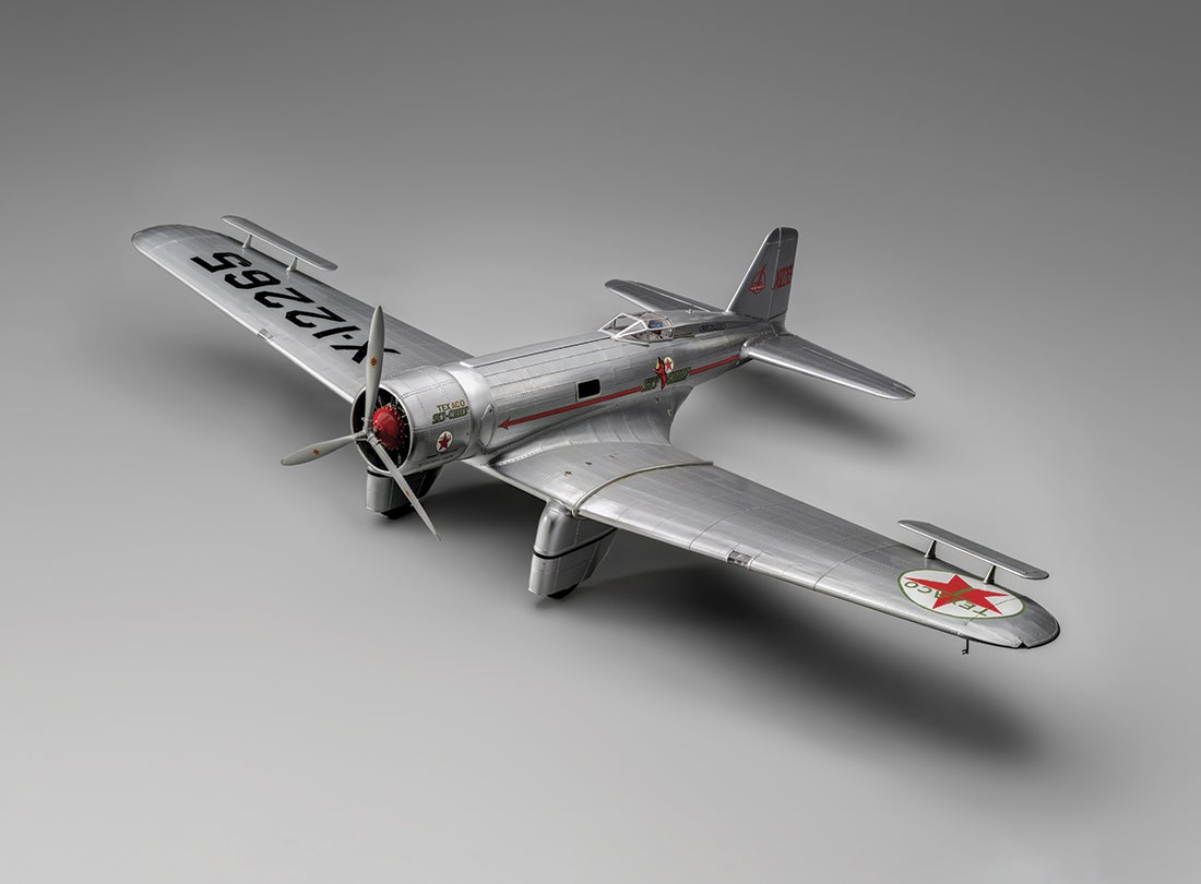 Northrop Gamma 2A Texaco Sky Chief model aircraft  1976