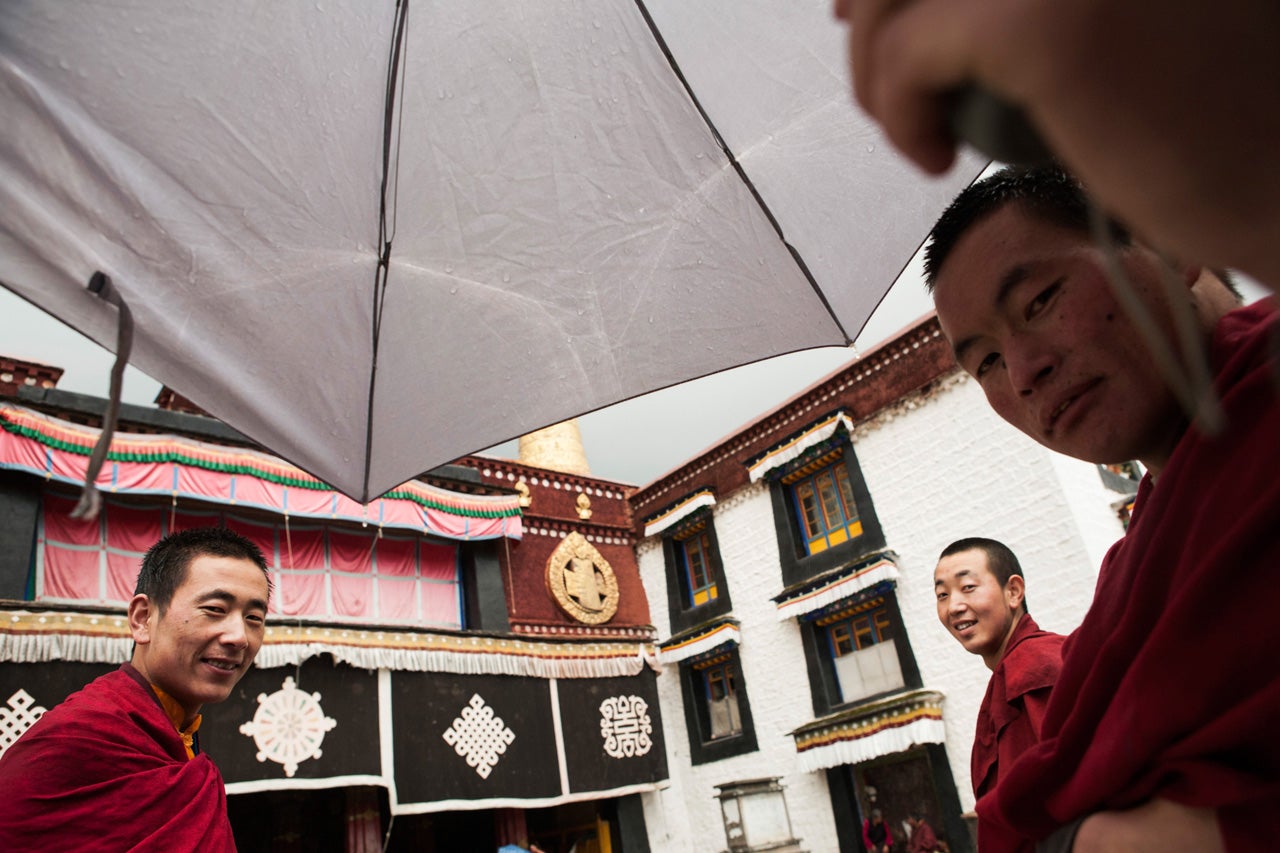 Monks, Lhasa, Tibet  2006