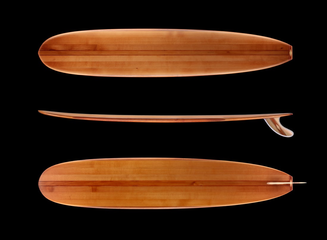 Dudley “Hap” Jacobs Longboard Surfboard c. 2015