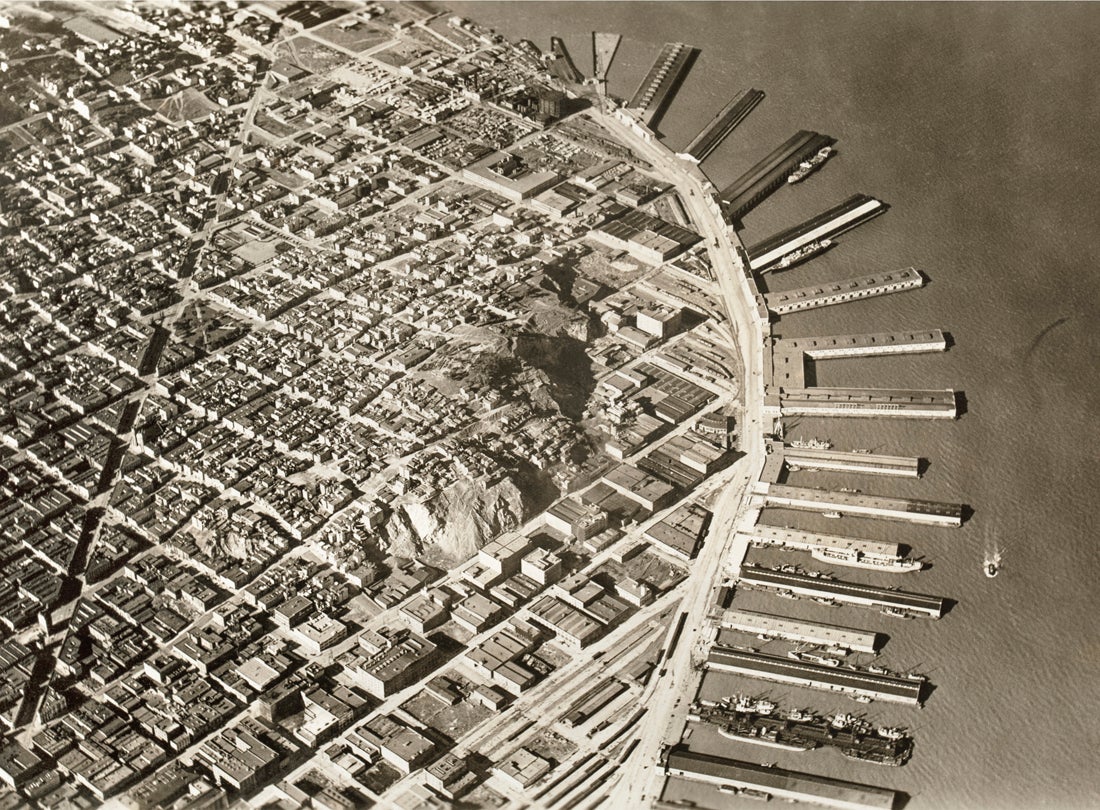 Telegraph Hill, San Francisco  c. 1920