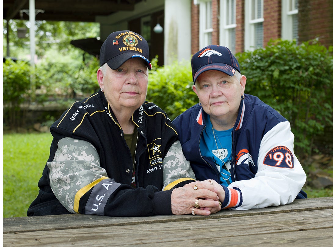 Hank, 76, and Samm, 67, North Little Rock, AR  2015