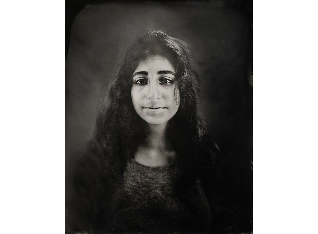 Elana, J&J Hardware, helping to test chemistry at the studio  2019