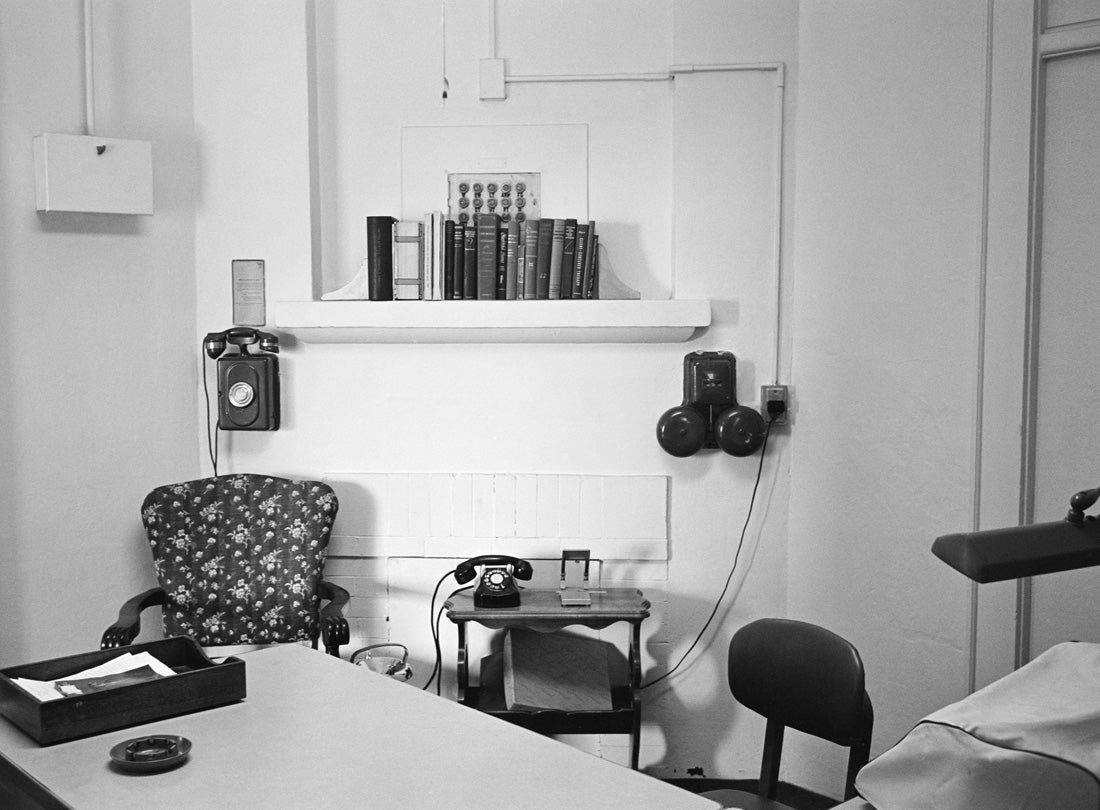 Administrative office, Alcatraz, San Francisco  1963