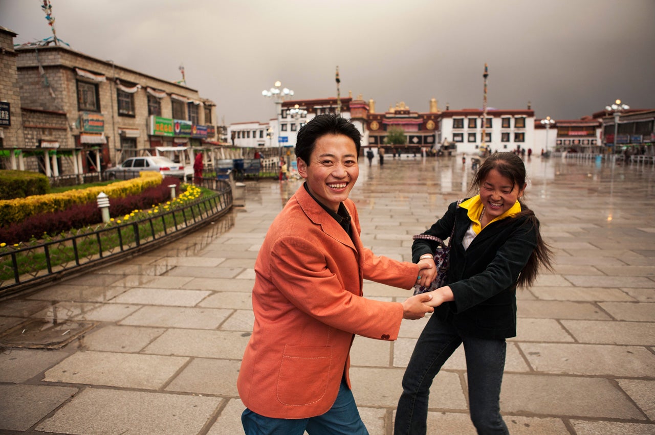 Young Couple, Lhasa, Tibet  2006