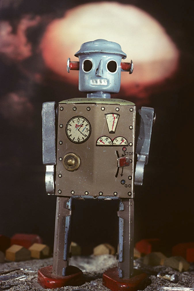 1960­s “Atomic” robot man, Japan  1991