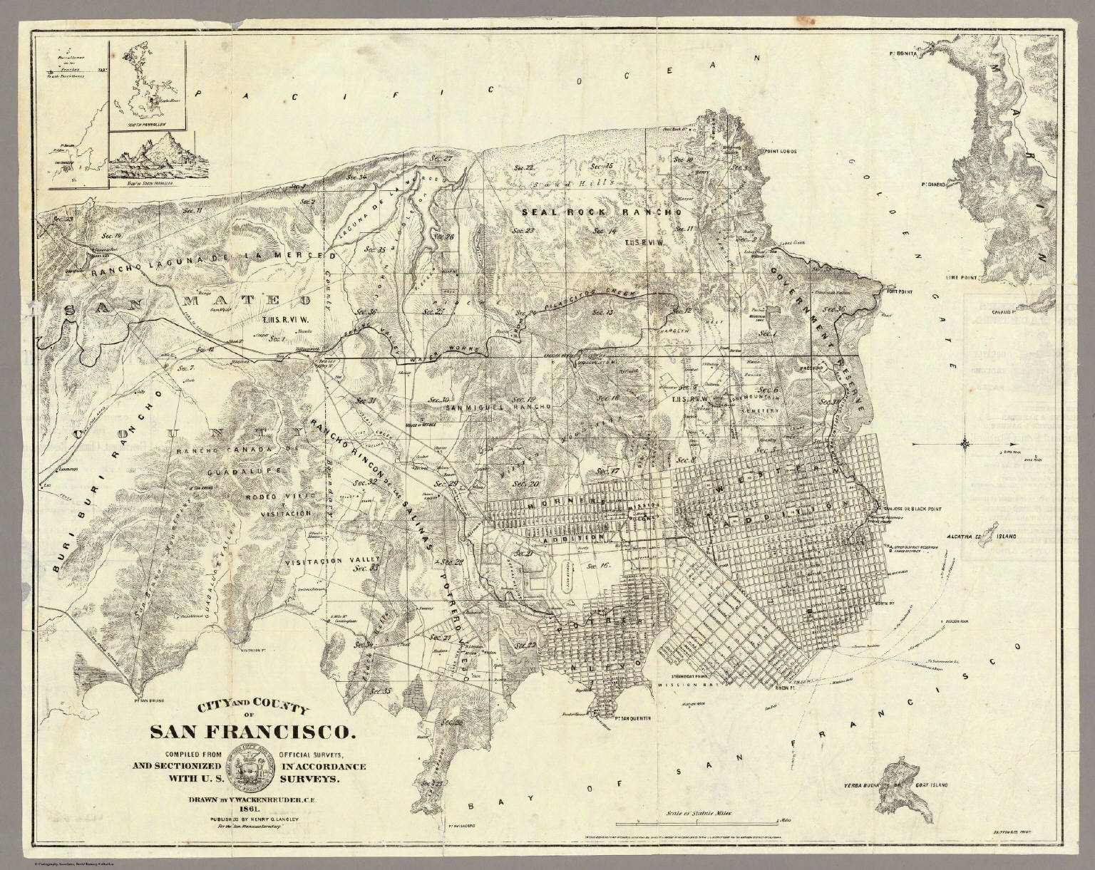 City and County of San Francisco  1861