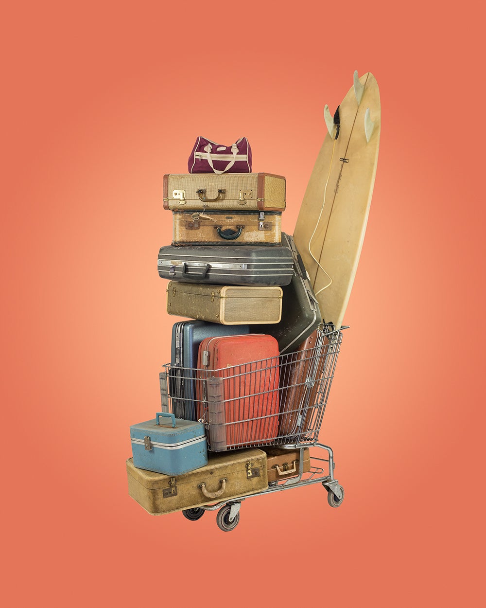 Cart #8, Luggage  2014