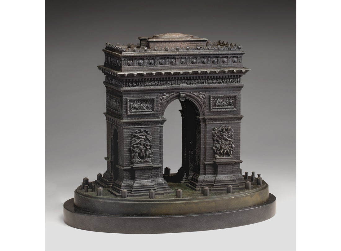 Arc de Triomphe, Paris (box) c. 1870
