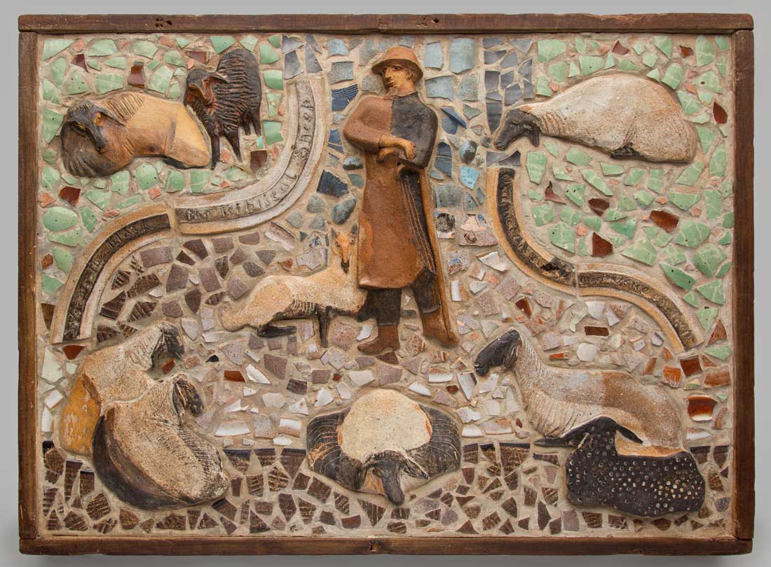 Wall panel   c. 1940s–60s