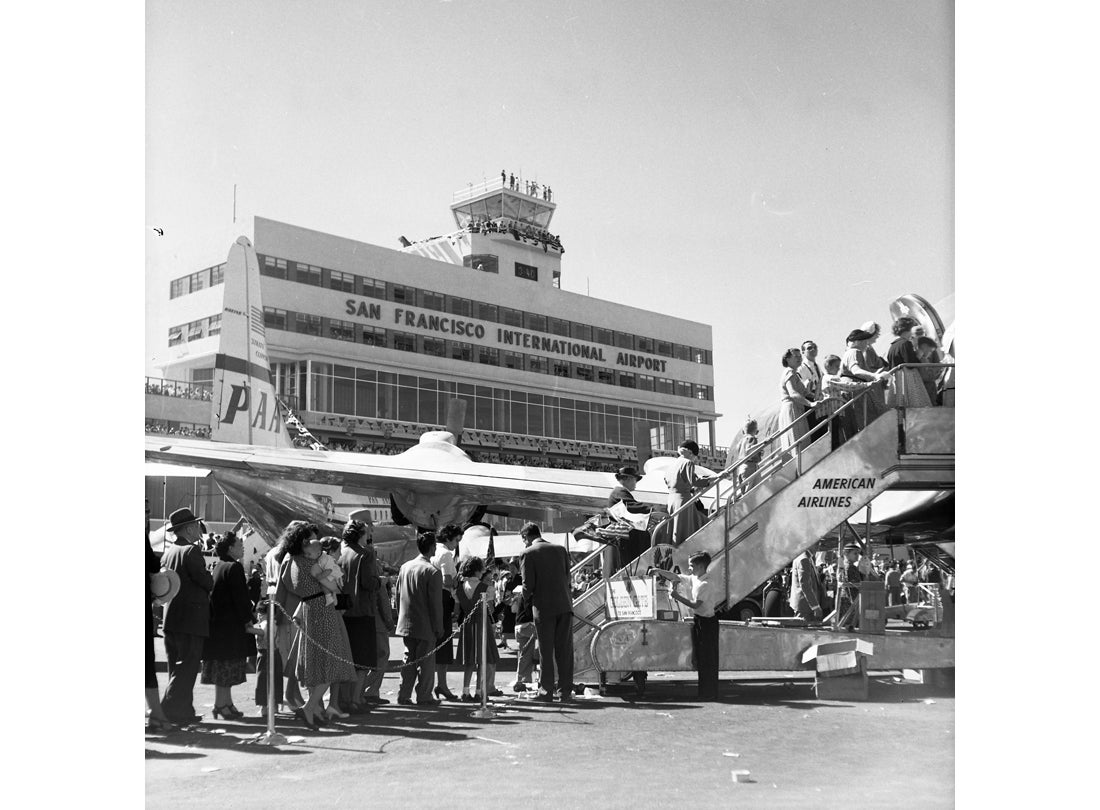 Terminal Building opening celebration  1954