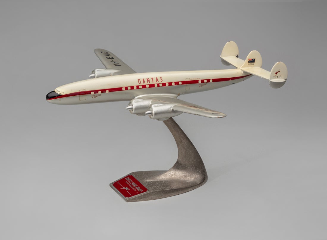 Qantas Empire Airways Lockheed L-1049 Super Constellation model aircraft  1950s