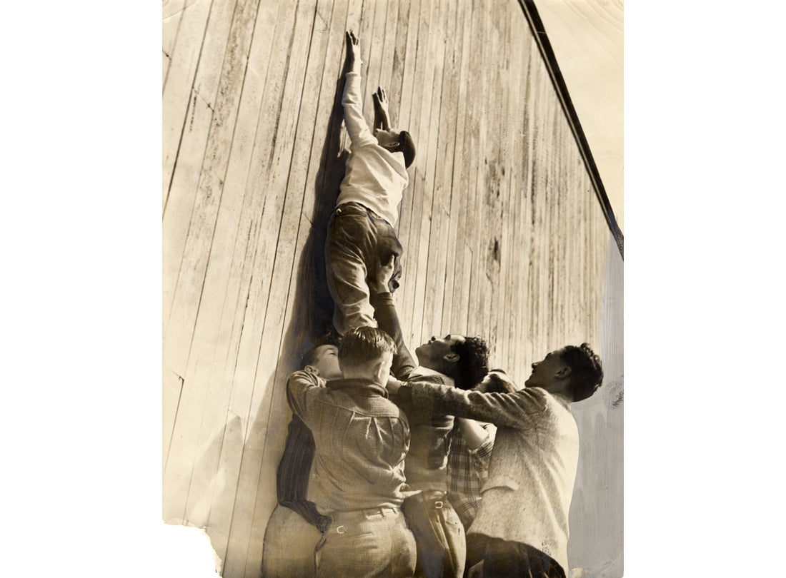 Charter members of Seals Stadium “knothole gang”