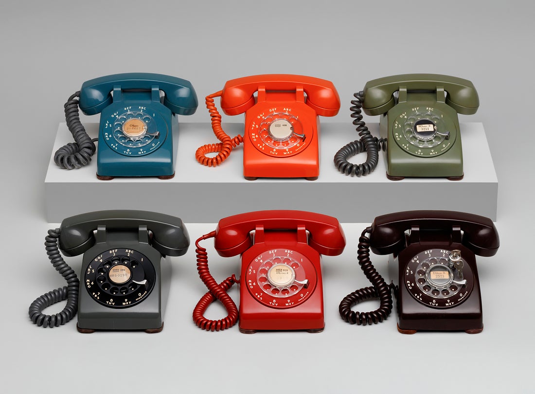 Model 500 desk telephones  1950s