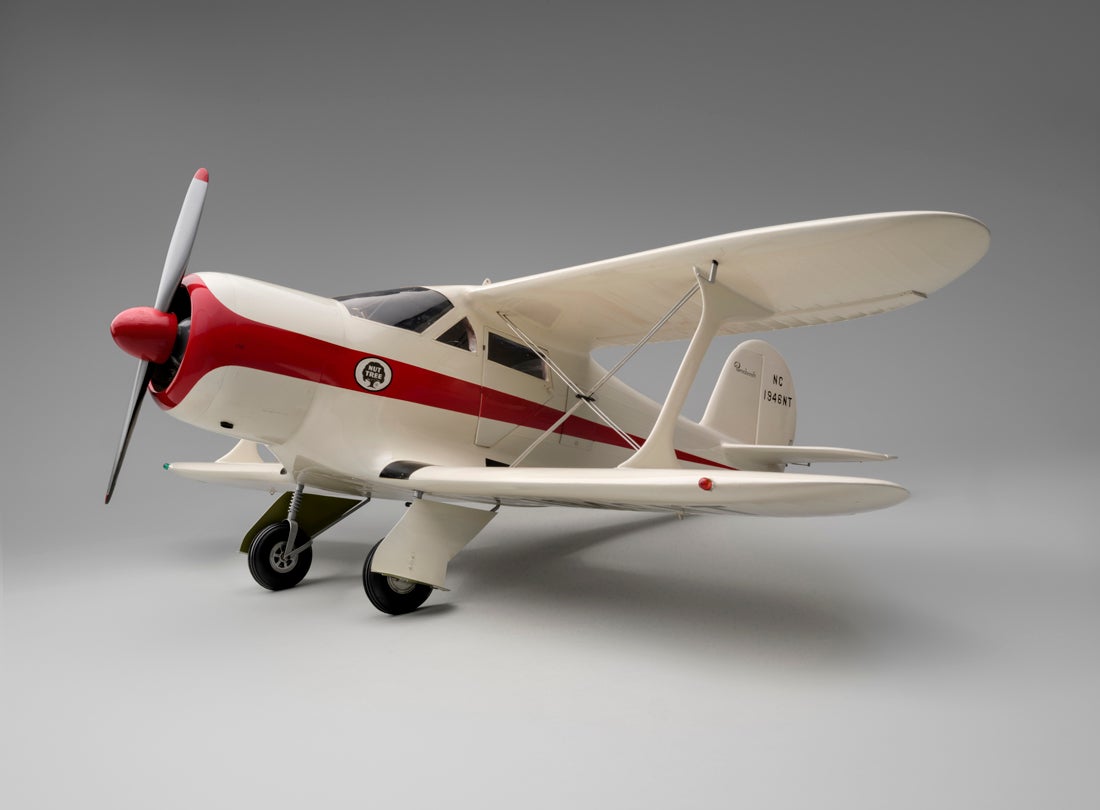 Beechcraft G17S Staggerwing model aircraft  1968