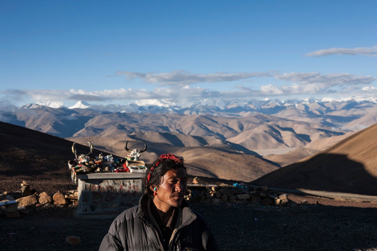 On The Road To Everest, Tibet  2006