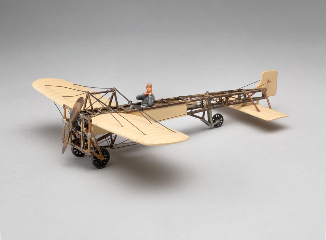 Bleriot XI monoplane model aircraft 1965